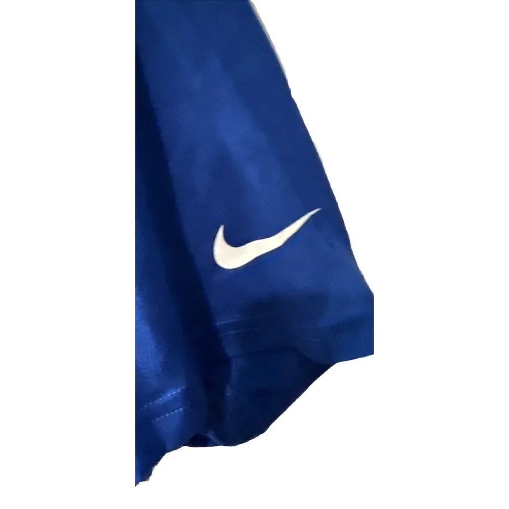 Nike Dri Fit Buffalo Bills Football Property Of T Shirt Blue Men's M Swoosh Logo